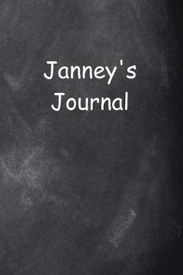 Cover of Janney Personalized Name Journal Custom Name Gift Idea Janney