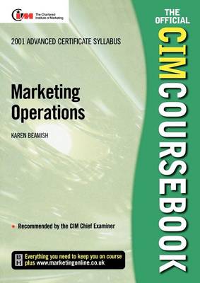 Cover of CIM Coursebook 01/02 Marketing Operations