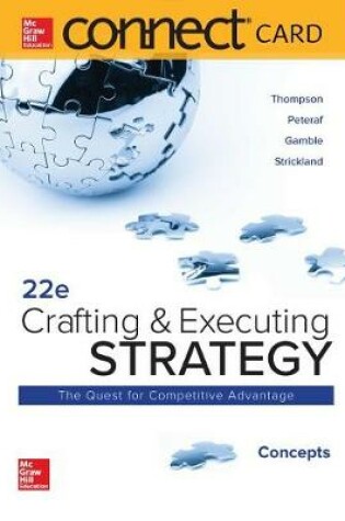 Cover of Connect Access Card for Crafting & Executing Strategy: Concepts