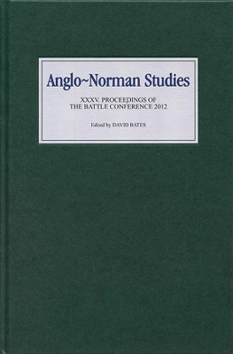 Book cover for Anglo-Norman Studies XXXV