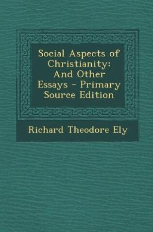 Cover of Social Aspects of Christianity
