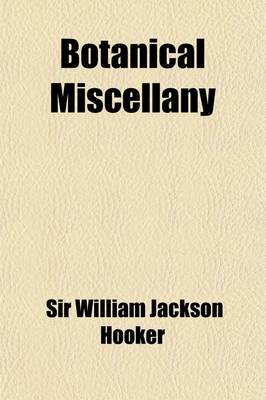 Book cover for Botanical Miscellany (Volume 3)