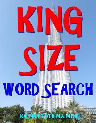 Book cover for King Size Word Search