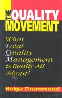 Book cover for The Quality Movement