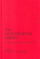 Book cover for The Referendum Papers