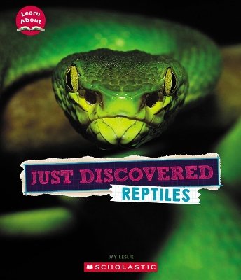 Book cover for Just Discovered Reptiles (Learn About: Animals)