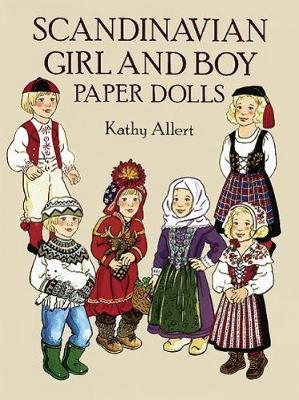 Book cover for Scandinavian Girl and Boy Paper Dolls