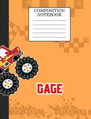 Book cover for Compostion Notebook Gage