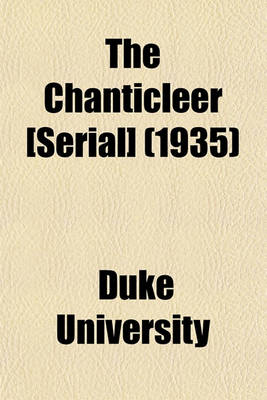 Book cover for The Chanticleer [Serial] (1935)