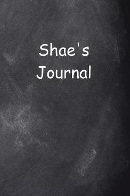 Cover of Shae Personalized Name Journal Custom Name Gift Idea Shae
