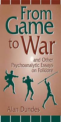 Book cover for From Game to War