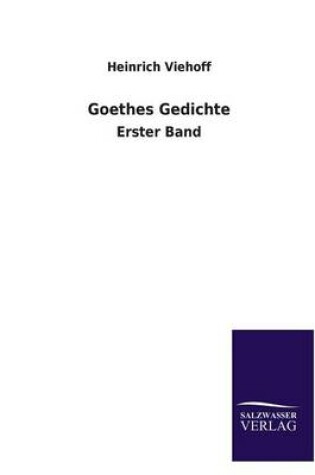 Cover of Goethes Gedichte