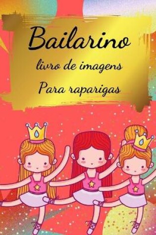 Cover of Livro de colorir bailarina para raparigas