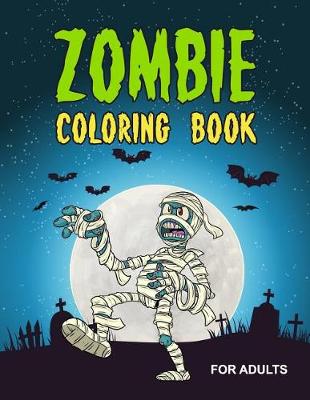 Book cover for Zombie Coloring Book for Adult