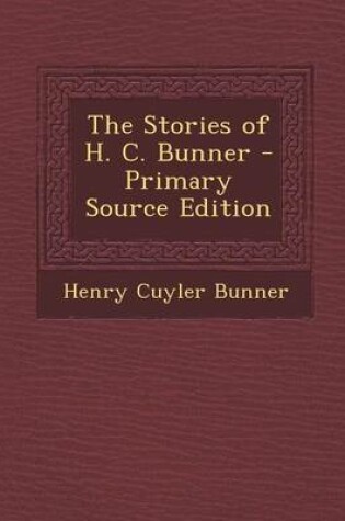 Cover of The Stories of H. C. Bunner
