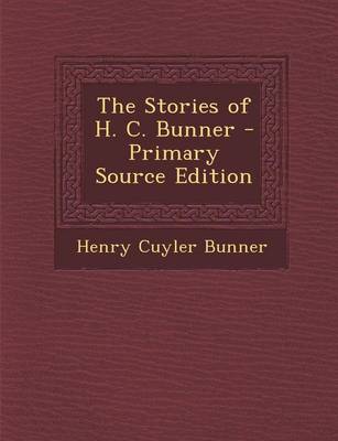 Book cover for The Stories of H. C. Bunner