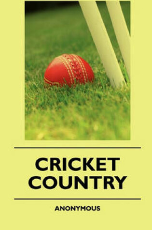 Cover of Cricket Country