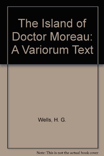 Book cover for The Island of Doctor Moreau
