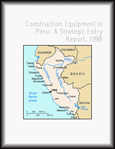 Cover of Construction Equipment in Peru