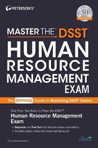 Cover of Master the DSST Human Resource Management Exam
