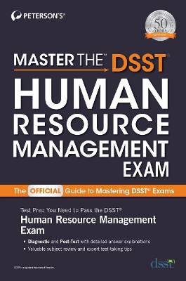 Book cover for Master the DSST Human Resource Management Exam