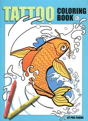 Book cover for Tattoo Coloring Book