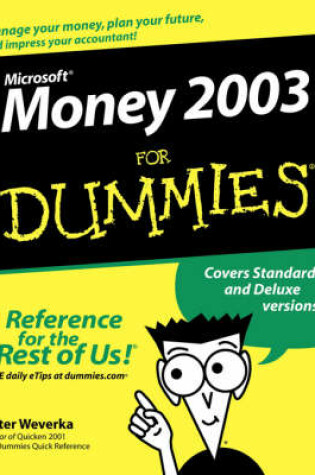 Cover of Microsoft Money 2003 for Dummies