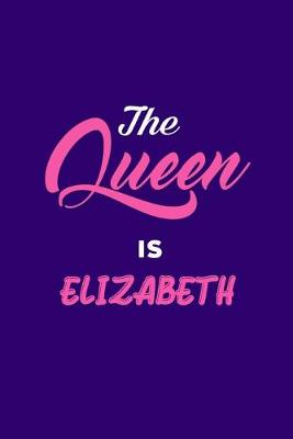 Book cover for The Queen is Elizabeth, Little Women