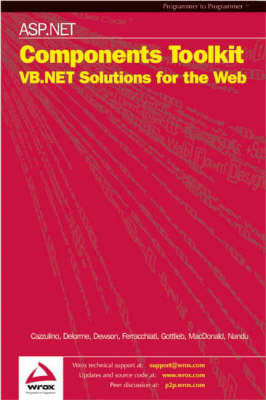 Book cover for ASP.NET Components Toolkit
