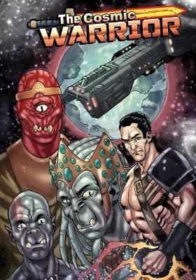 Book cover for The Cosmic Warrior Issue #2