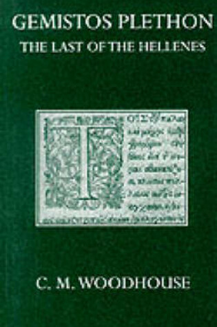 Cover of George Gemistos Plethon