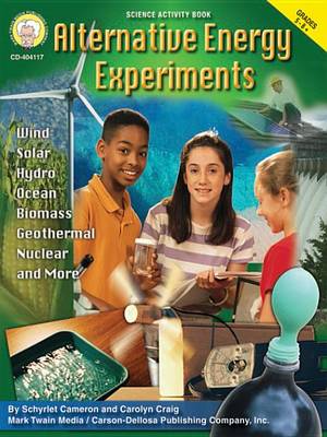 Book cover for Alternative Energy Experiments, Grades 5 - 8