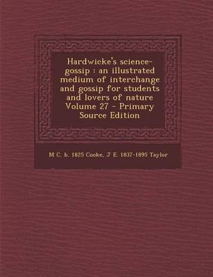 Book cover for Hardwicke's Science-Gossip