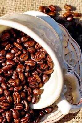 Book cover for Coffee Beans in a Coffee Cup Up Close Journal