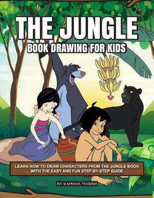 Book cover for The Jungle Book Drawing for Kids