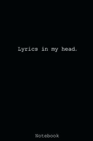 Cover of Lyrics in my head.