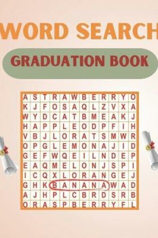 Cover of Graduation word search Book