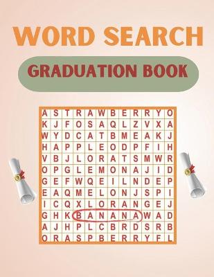 Book cover for Graduation word search Book