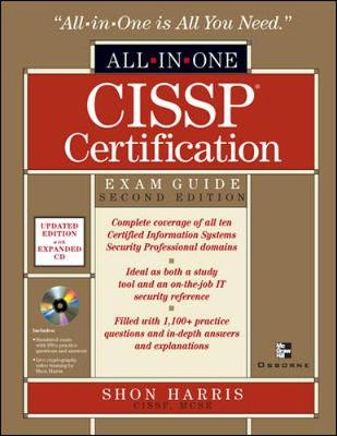 Book cover for CISSP All-in-One Exam Guide, Second Edition