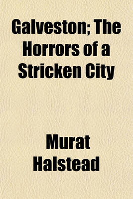 Book cover for Galveston; The Horrors of a Stricken City