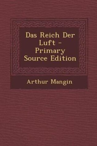 Cover of Das Reich Der Luft