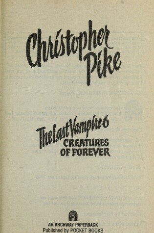 Cover of Creatures of Forever