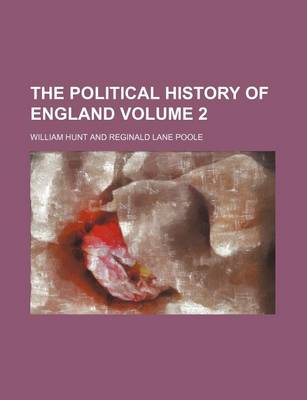 Book cover for The Political History of England Volume 2