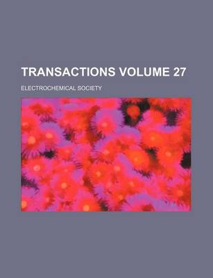 Book cover for Transactions Volume 27