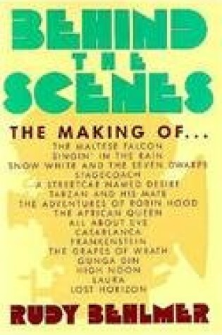 Cover of Behind the Scenes