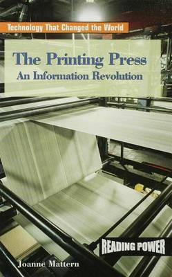 Book cover for Printing Press, The: An Information Revolution