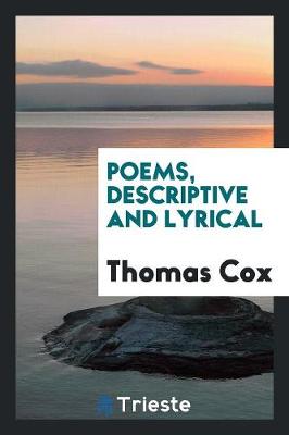 Book cover for Poems, Descriptive and Lyrical