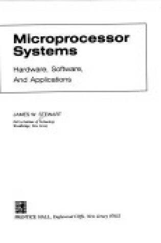 Cover of Microprocessor Systems