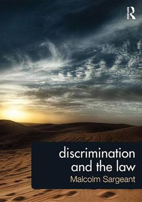 Book cover for Discrimination and the Law