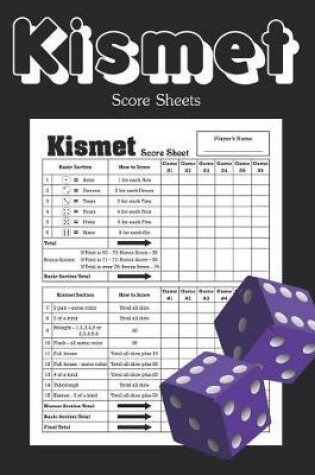 Cover of Kismet Score Sheets